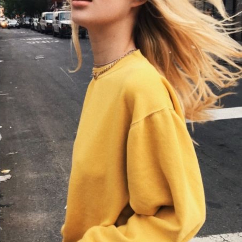 Brandy Melville cropped sweatshirt